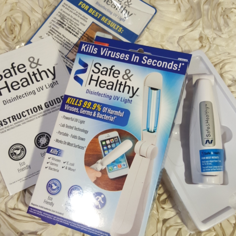 Disinfecting Light Portable Light - UV Light.  Kills Viruses.